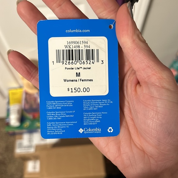 Medium Columbia Women’s Omni-heat Jacket - Picture 2 of 2